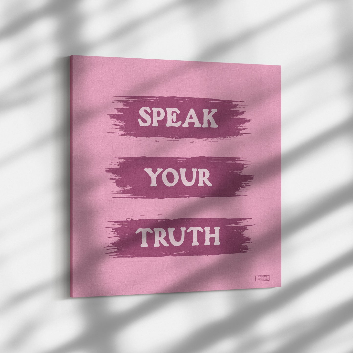 Speak Your Truth | Wall Art Canvas
