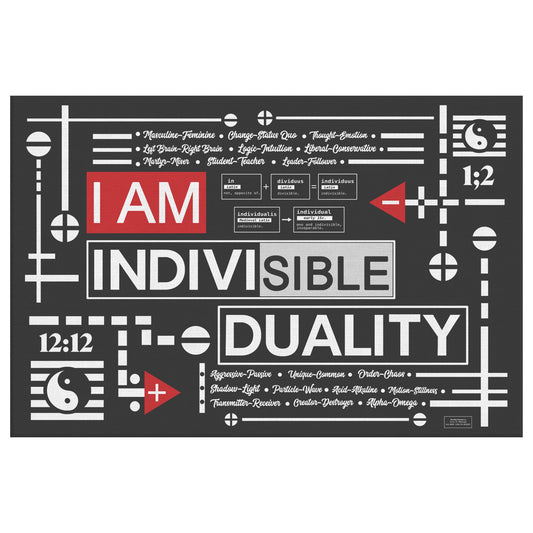 I am Individuality | Rectangle Art Canvas